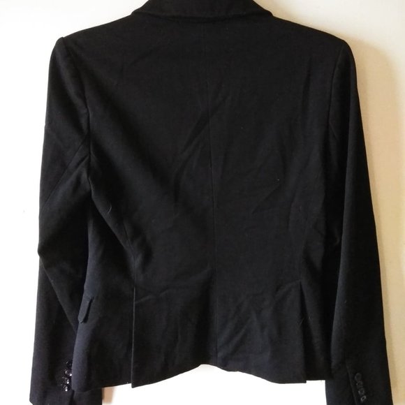 🔥2 for 50🔥 Express Black One Button Blazer - Picture 5 of 6